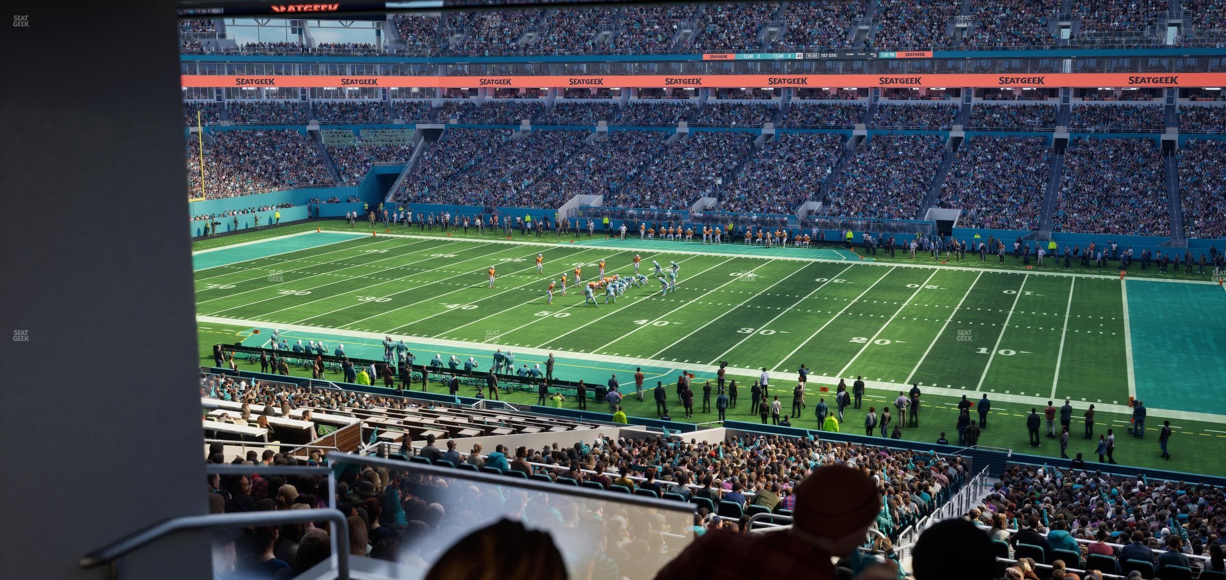 Hard Rock Stadium - Section Suite 243 B Seat View