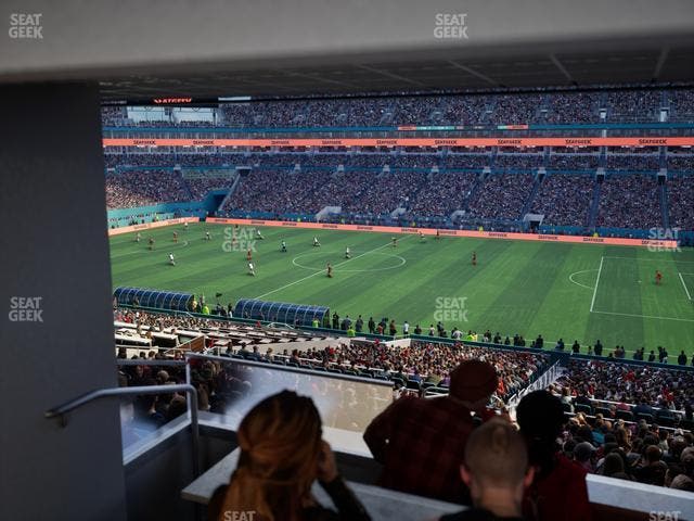 Hard Rock Stadium - Section Suite 243 B Seat View