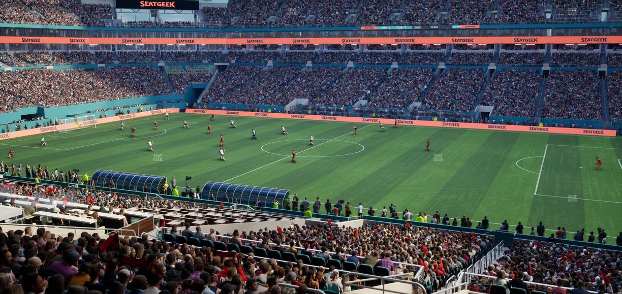 Hard Rock Stadium - Section Suite 243 B Seat View