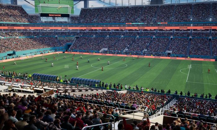 Hard Rock Stadium - Section Suite 243 B Seat View