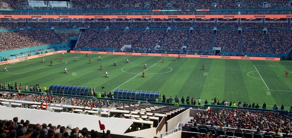 Hard Rock Stadium - Section Suite 244 A Seat View