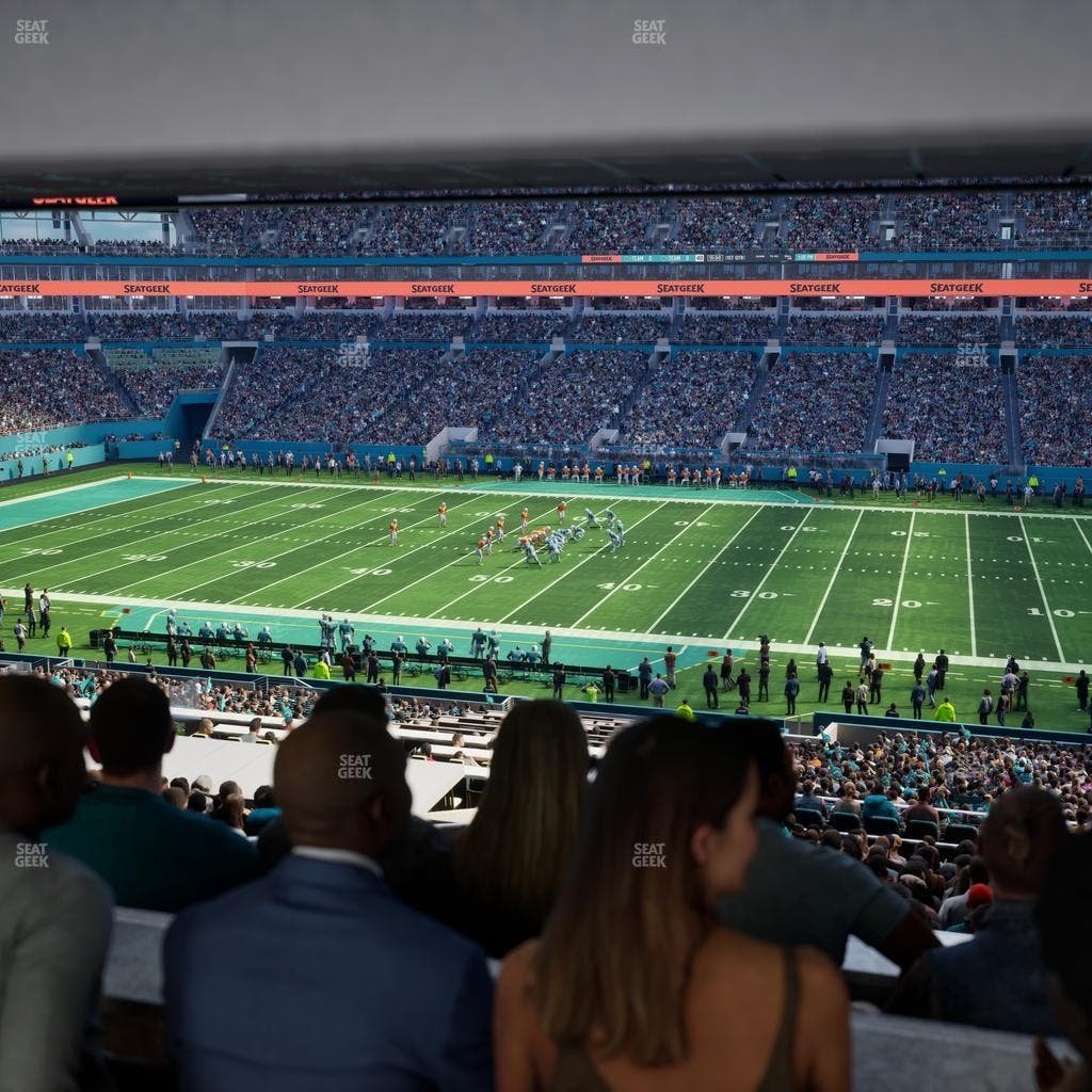 Hard Rock Stadium - Section Suite 244 A Seat View