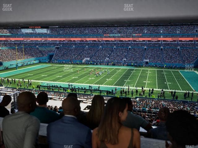 Hard Rock Stadium - Section Suite 244 A Seat View