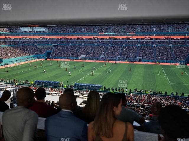 Hard Rock Stadium - Section Suite 244 A Seat View