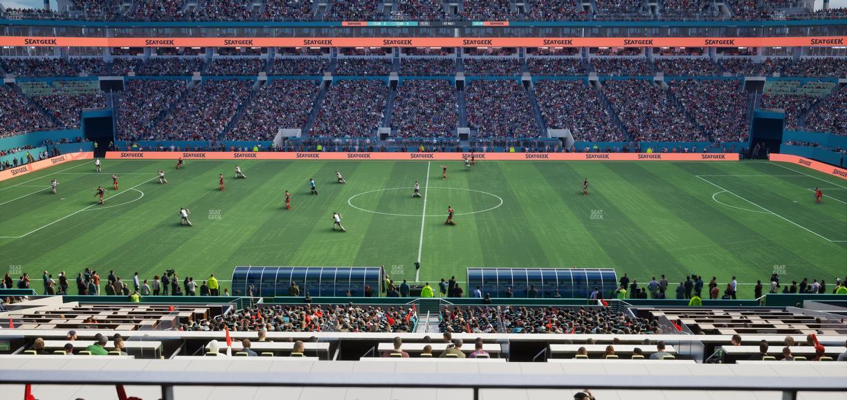 Hard Rock Stadium - Section Suite 246 A Seat View