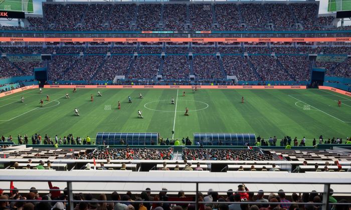 Hard Rock Stadium - Section Suite 246 A Seat View