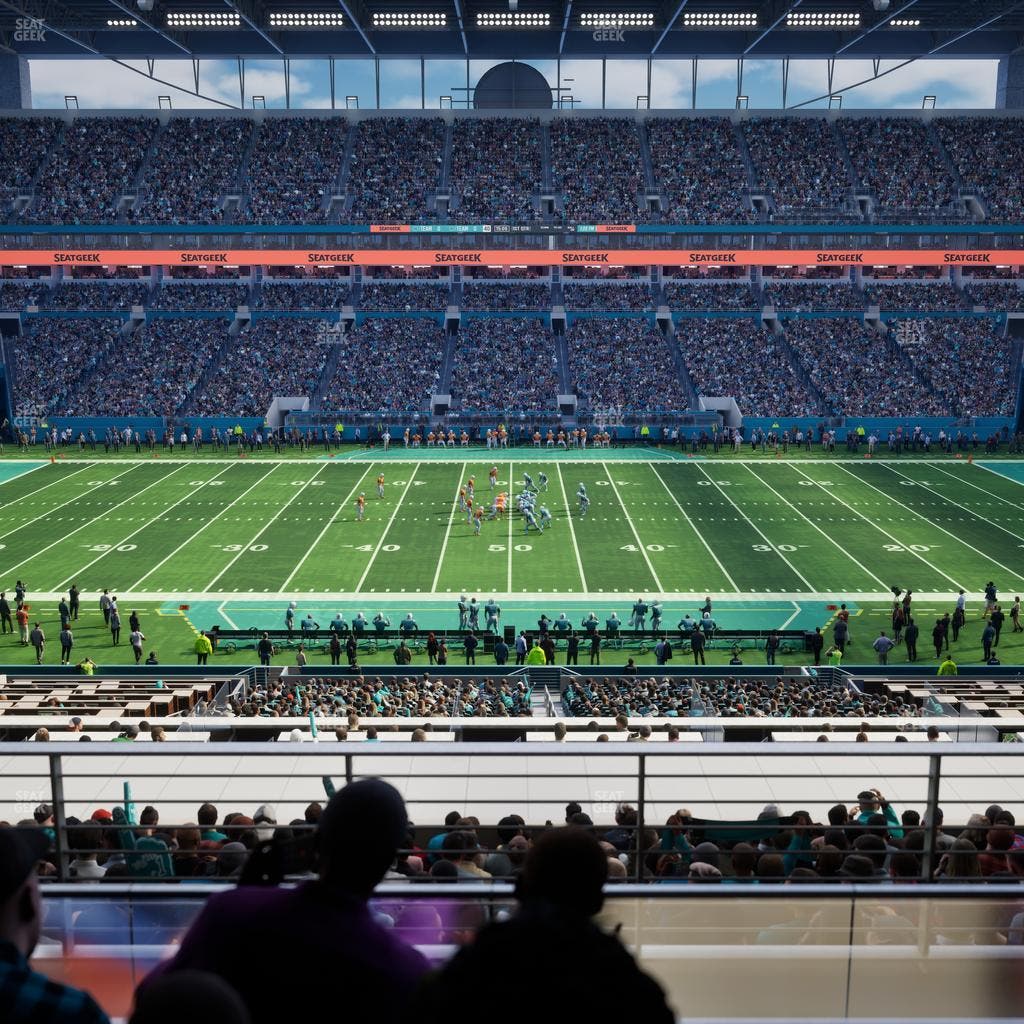 Hard Rock Stadium - Section Suite 246 A Seat View