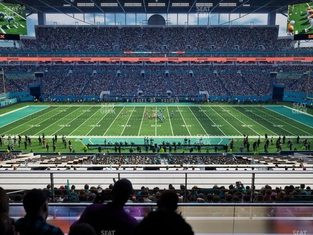Hard Rock Stadium - Section Suite 246 A Seat View