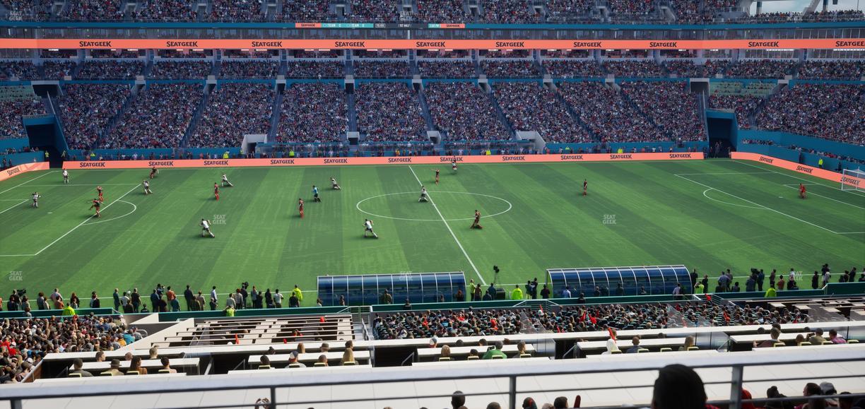 Hard Rock Stadium - Section Suite 247 A Seat View