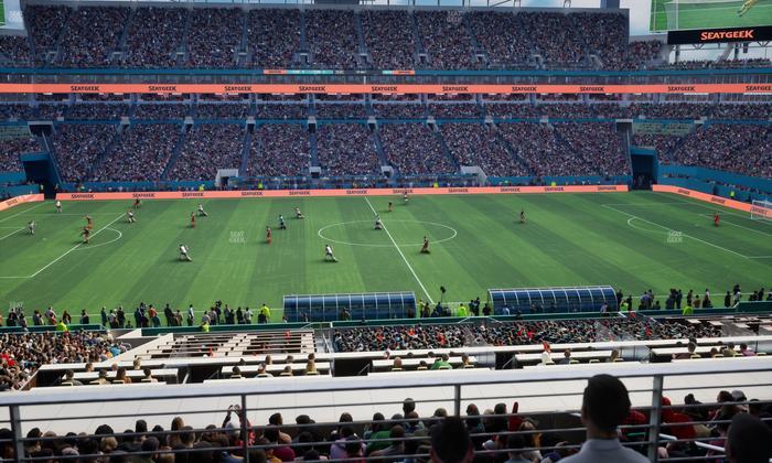 Hard Rock Stadium - Section Suite 247 A Seat View