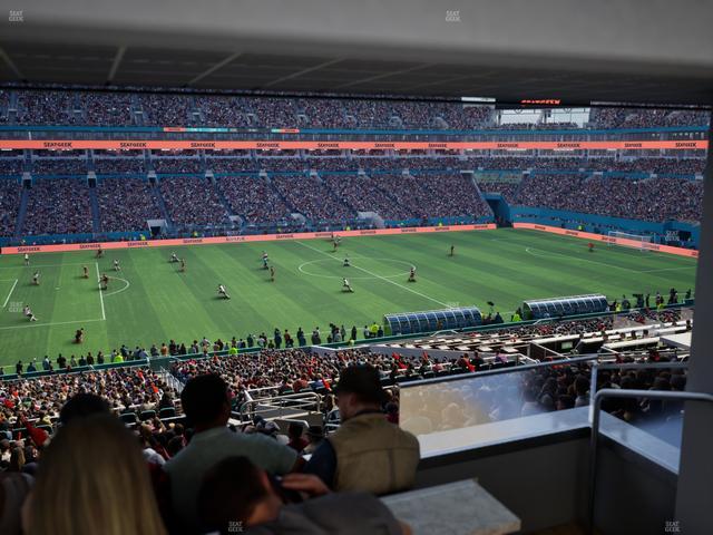 Hard Rock Stadium - Section Suite 249 A Seat View Hard Rock Stadium - Section Suite 249 A Seat View