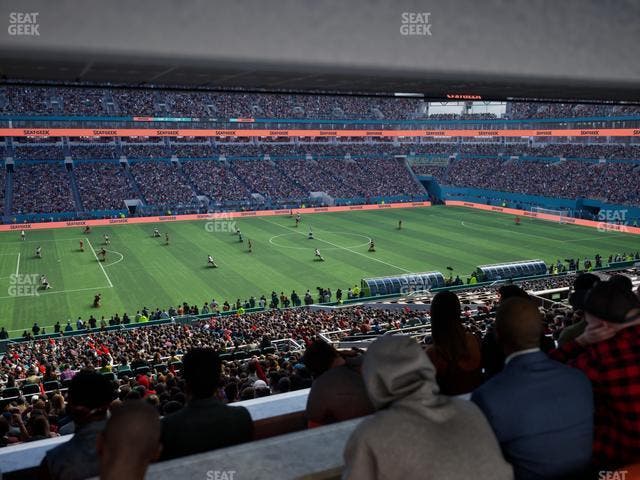 Hard Rock Stadium - Section Suite 249 B Seat View