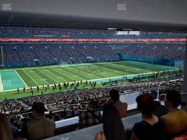 Hard Rock Stadium - Section Suite 250 A Seat View
