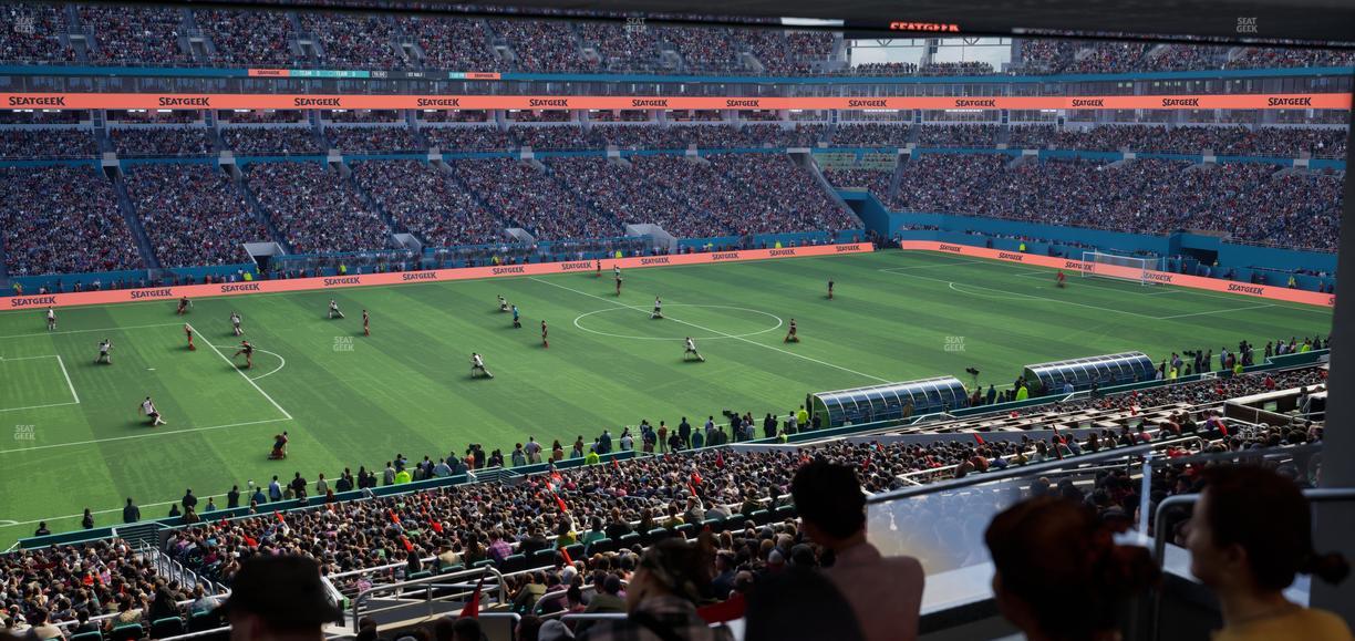 Hard Rock Stadium - Section Suite 250 A Seat View