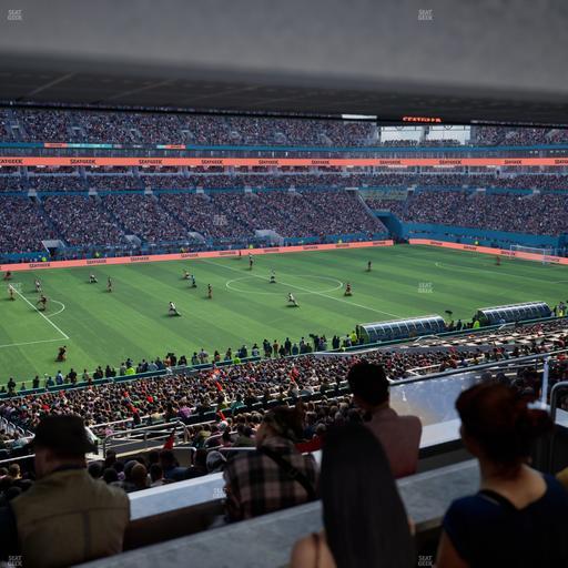 Hard Rock Stadium - Section Suite 250 A Seat View