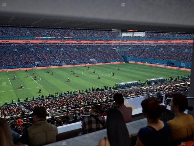 Hard Rock Stadium - Section Suite 250 A Seat View Hard Rock Stadium - Section Suite 250 A Seat View