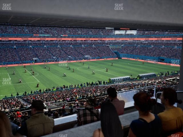 Hard Rock Stadium - Section Suite 250 A Seat View