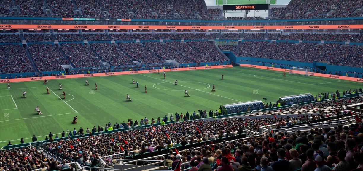 Hard Rock Stadium - Section Suite 250 A Seat View