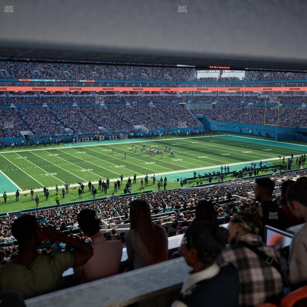 Hard Rock Stadium - Section Suite 250 B Seat View