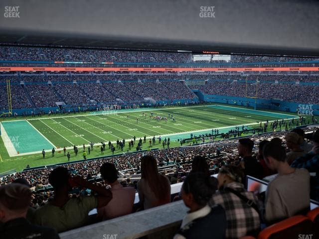 Hard Rock Stadium - Section Suite 250 B Seat View