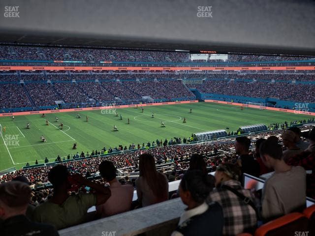 Hard Rock Stadium - Section Suite 250 B Seat View