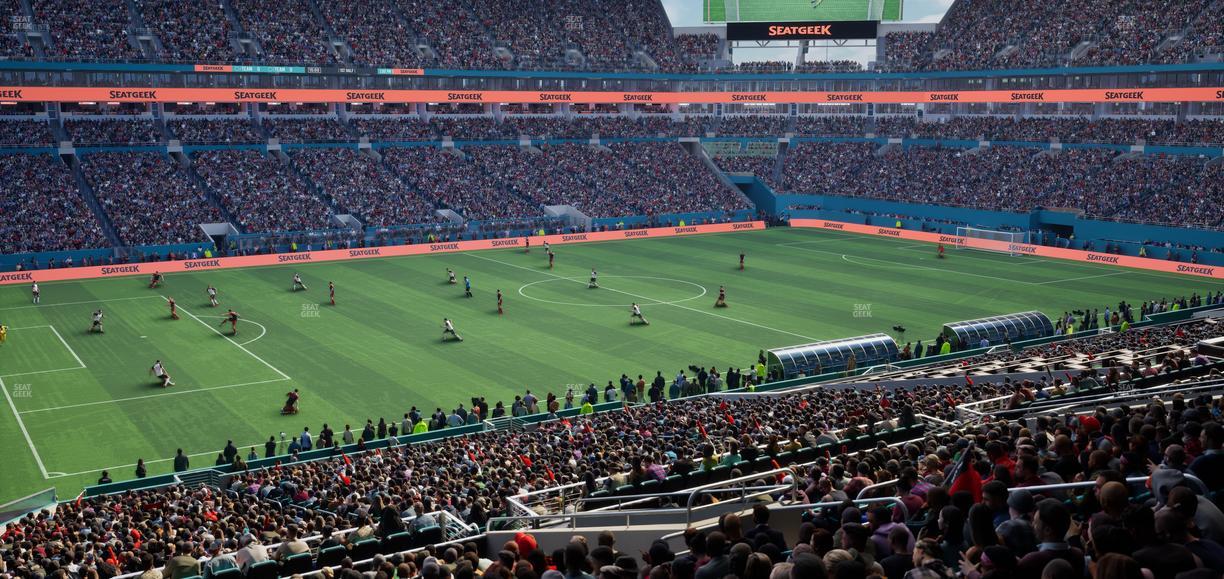 Hard Rock Stadium - Section Suite 250 B Seat View