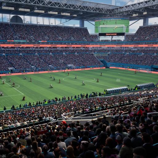 Hard Rock Stadium - Section Suite 250 B Seat View