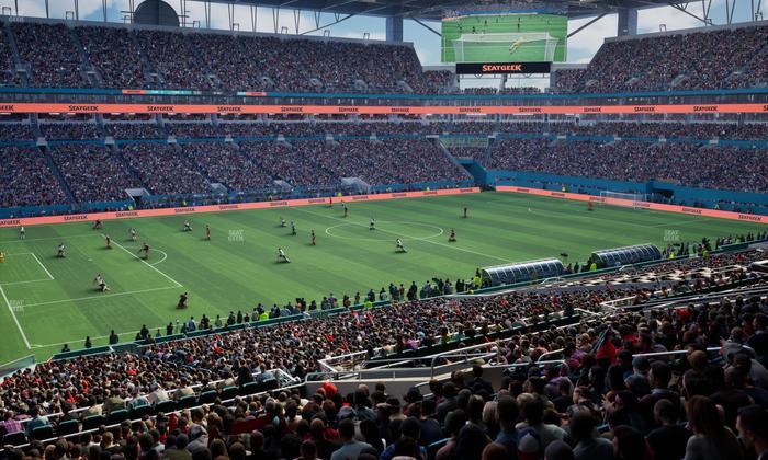 Hard Rock Stadium - Section Suite 250 B Seat View