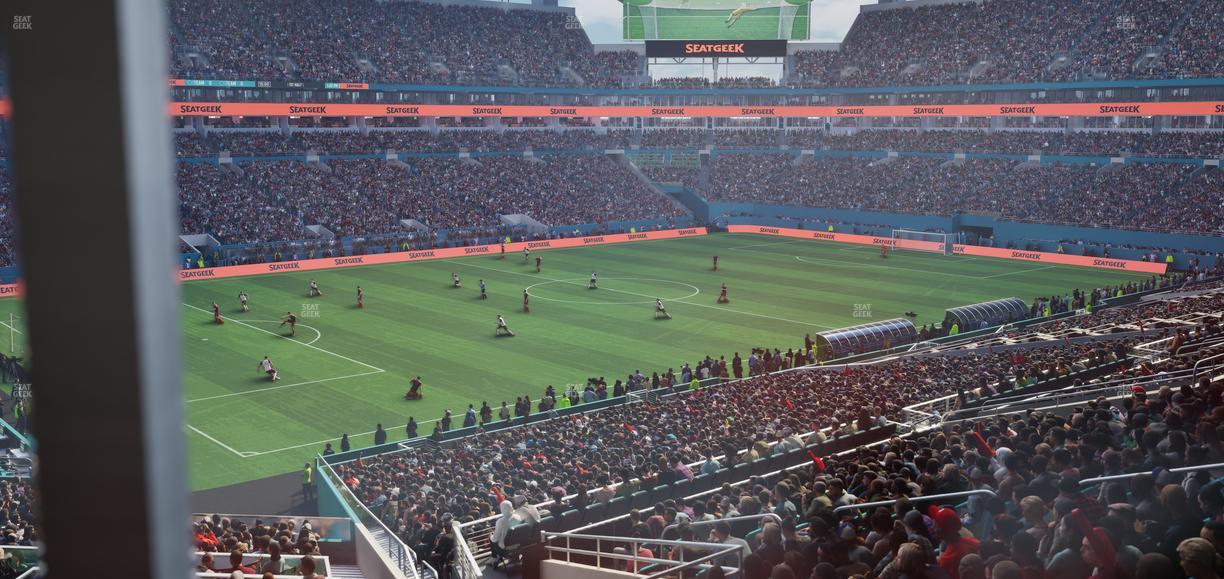 Hard Rock Stadium - Section Suite 252 A Seat View