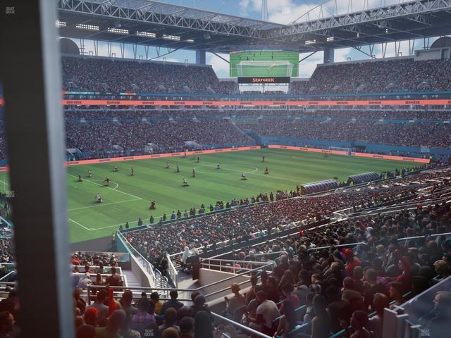 Hard Rock Stadium - Section Suite 252 A Seat View
