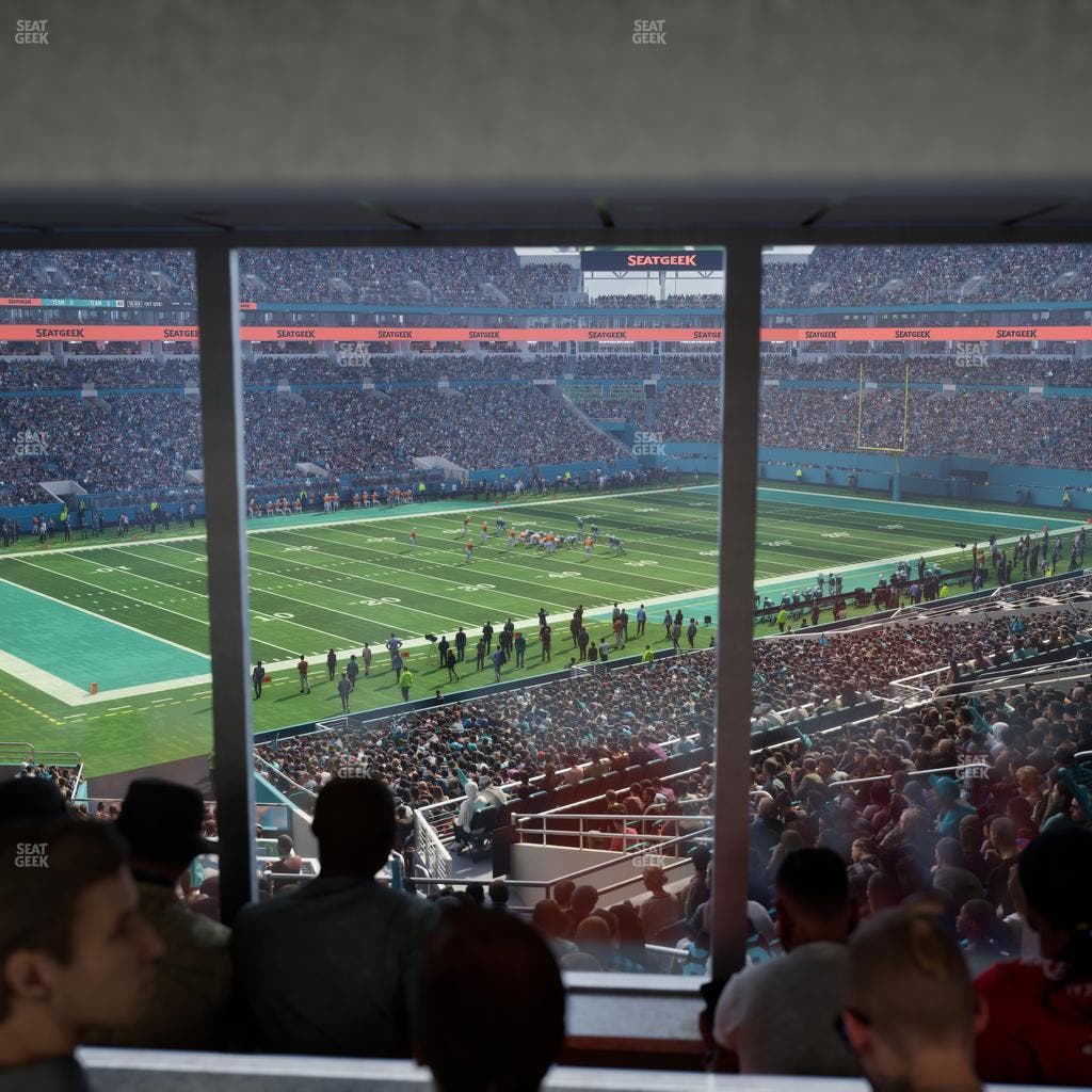 Hard Rock Stadium - Section Suite 252 A Seat View