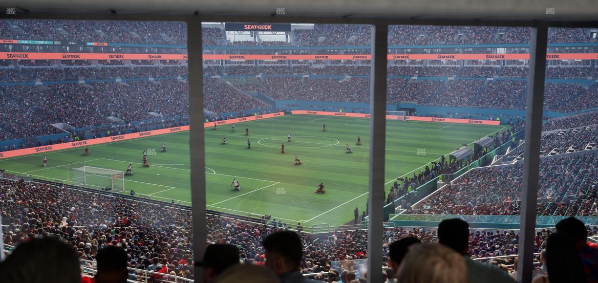 Hard Rock Stadium - Section Suite 255 A Seat View
