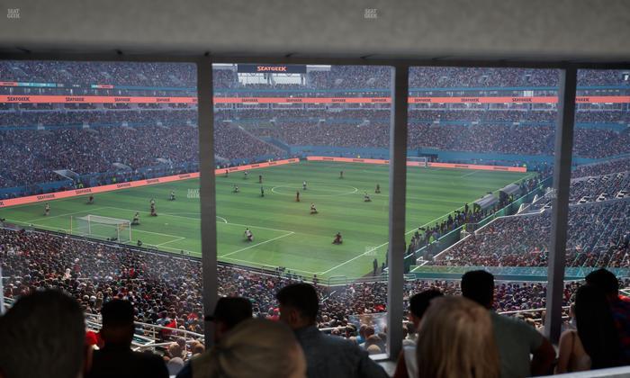 Hard Rock Stadium - Section Suite 255 A Seat View