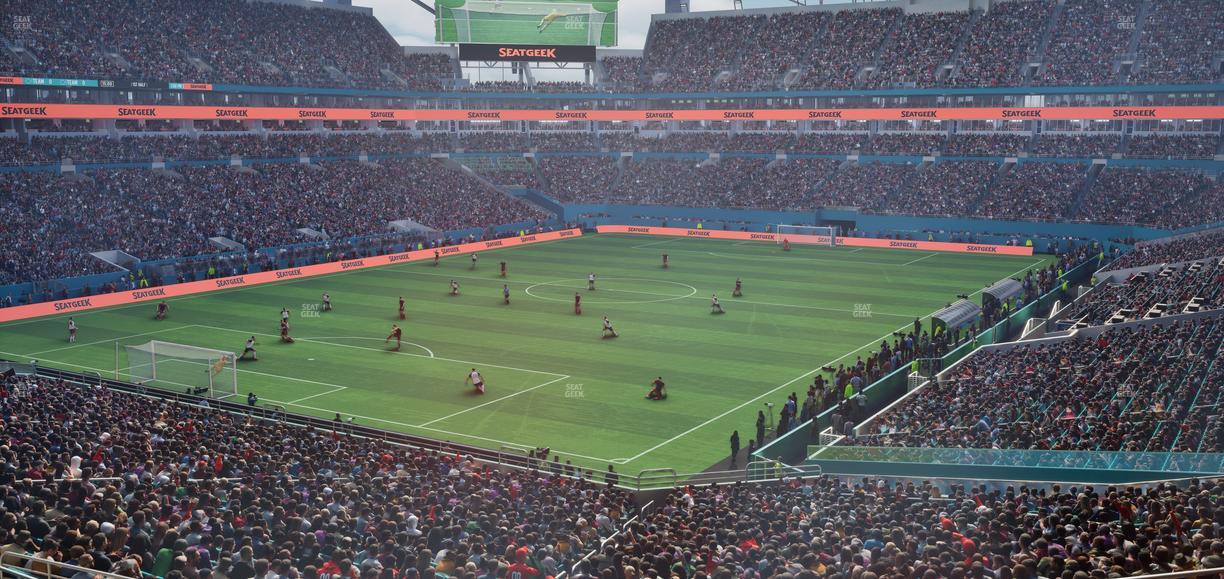 Hard Rock Stadium - Section Suite 255 A Seat View