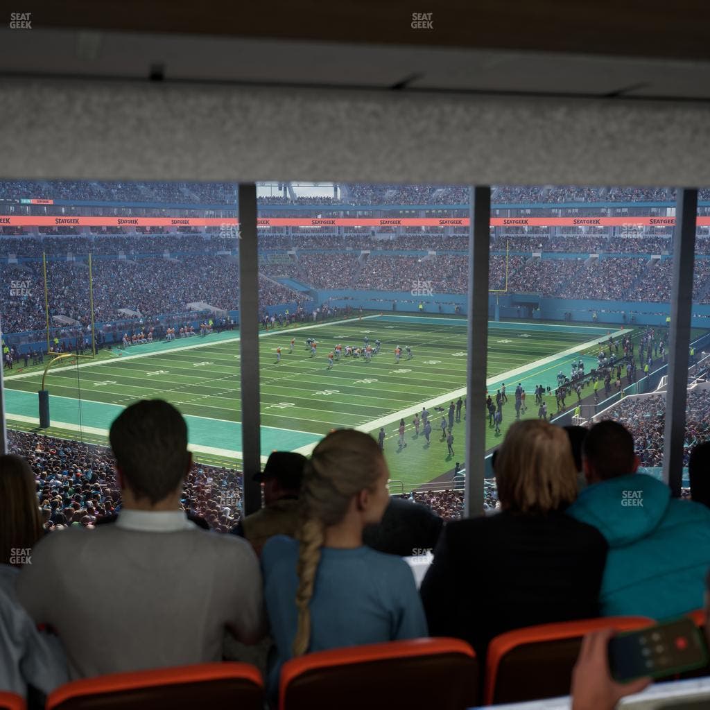 Hard Rock Stadium - Section Suite 255 A Seat View
