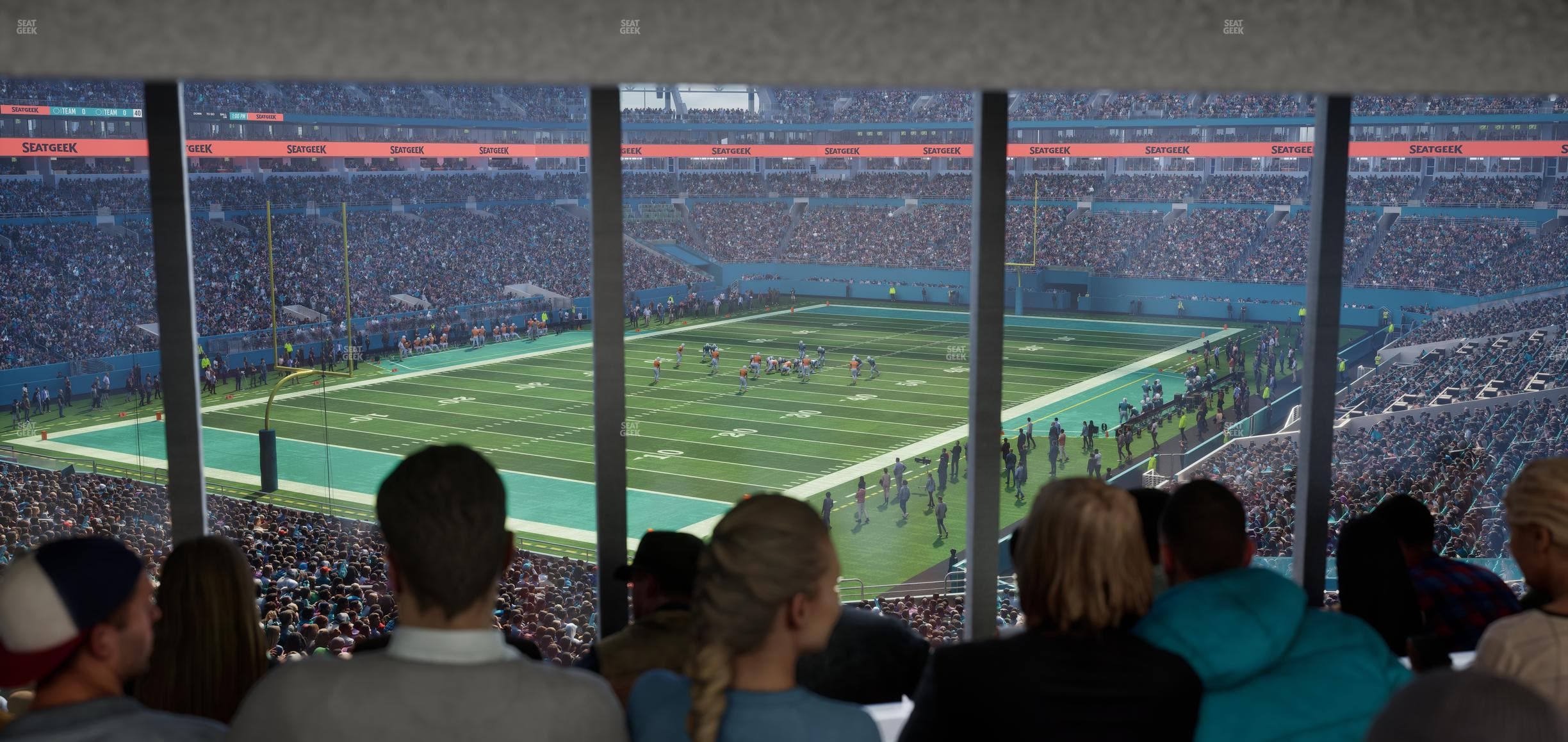 Hard Rock Stadium - Section Suite 255 A Seat View