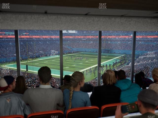 Hard Rock Stadium - Section Suite 255 A Seat View