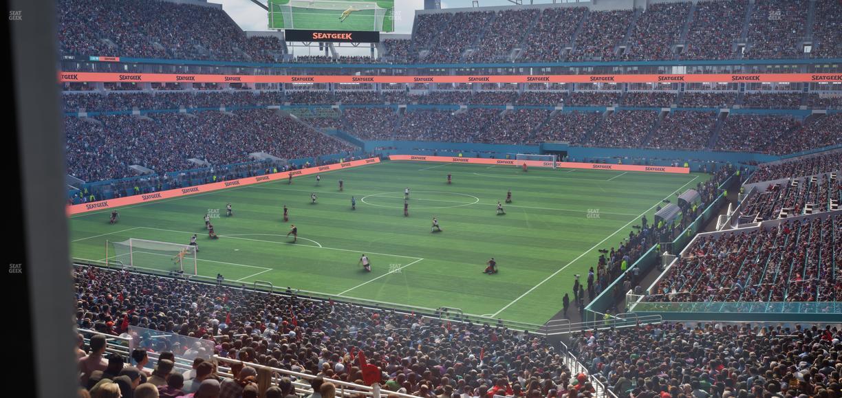 Hard Rock Stadium - Section Suite 256 A Seat View