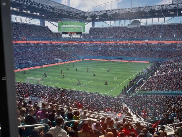 Hard Rock Stadium - Section Suite 256 A Seat View