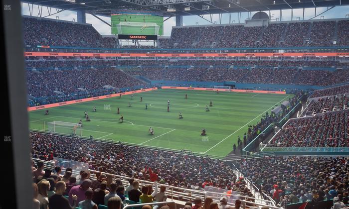 Hard Rock Stadium - Section Suite 256 A Seat View