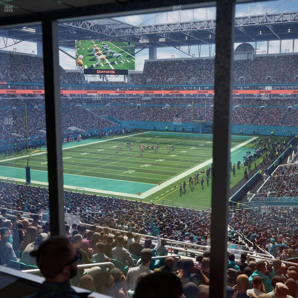 Hard Rock Stadium - Section Suite 256 A Seat View