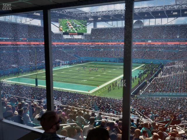 Hard Rock Stadium - Section Suite 256 A Seat View