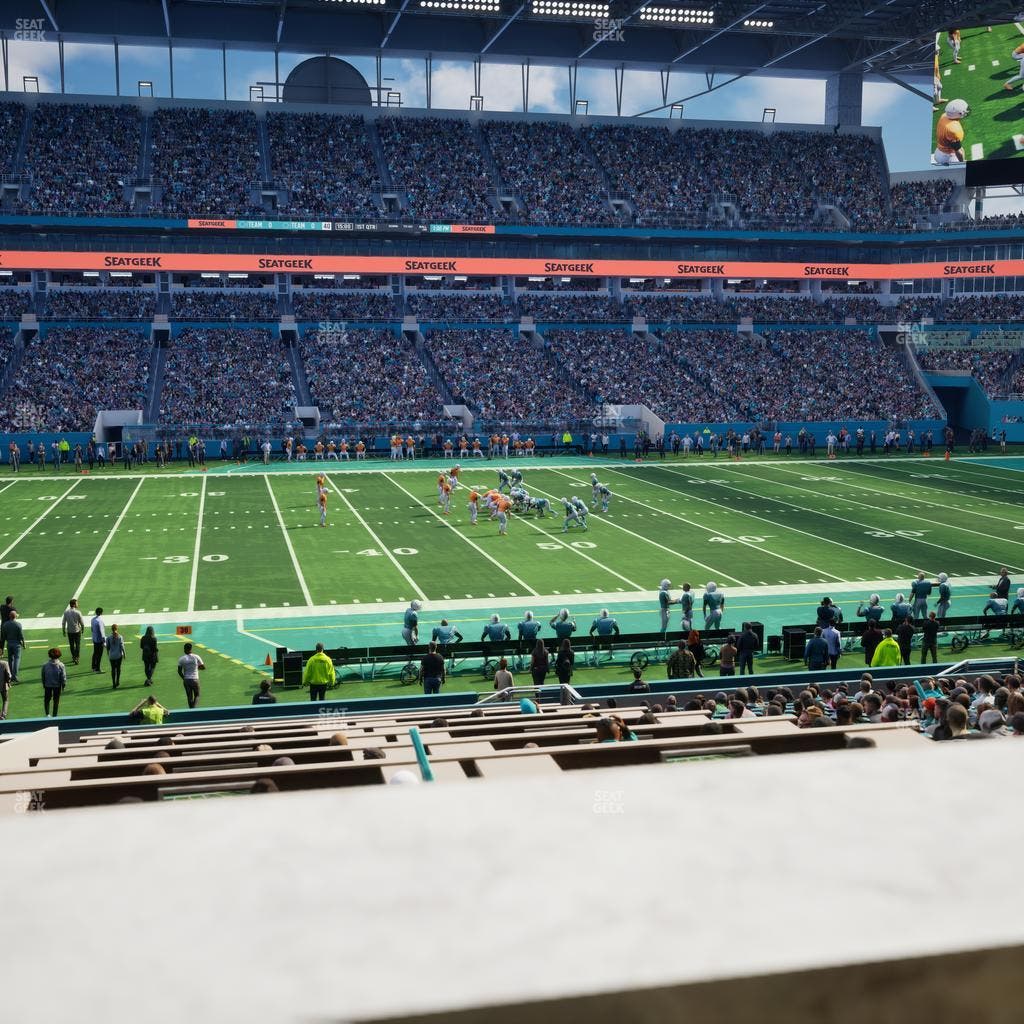Hard Rock Stadium - Section The Nine Suite 1 Seat View