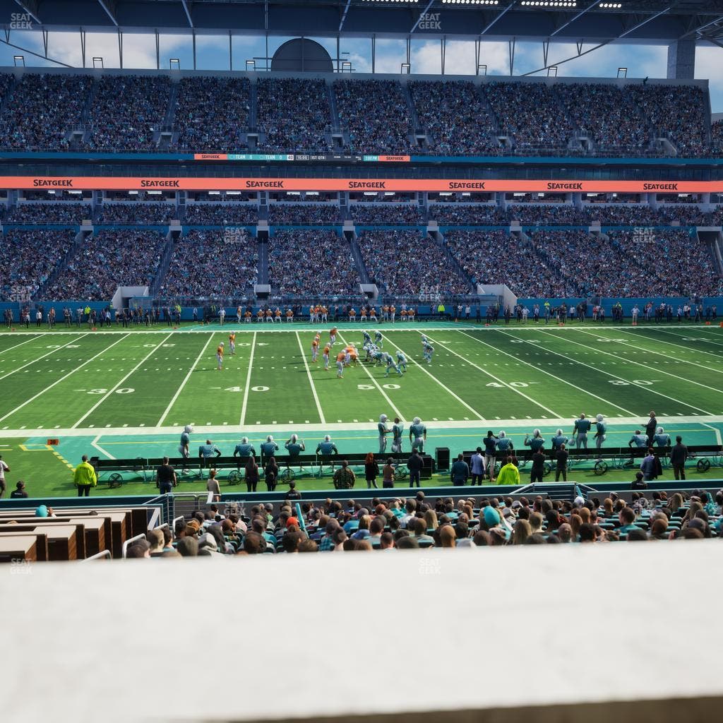 Hard Rock Stadium - Section The Nine Suite 3 Seat View