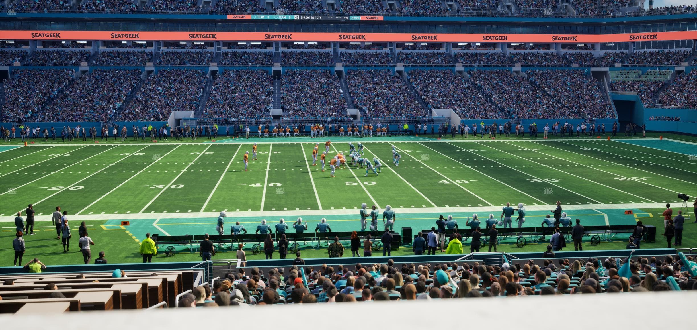Hard Rock Stadium - Section The Nine Suite 3 Seat View
