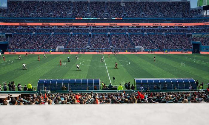 Hard Rock Stadium - Section The Nine Suite 4 Seat View