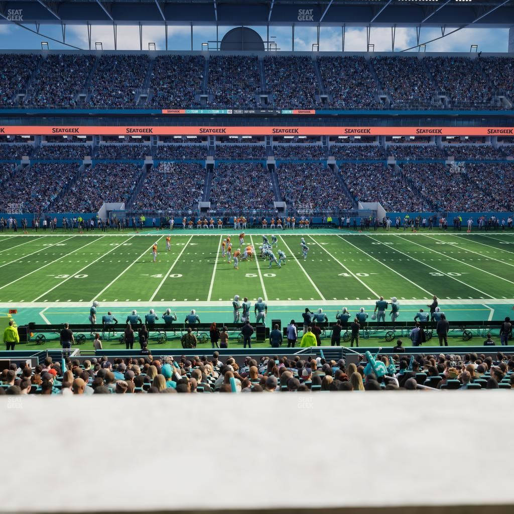 Hard Rock Stadium - Section The Nine Suite 4 Seat View