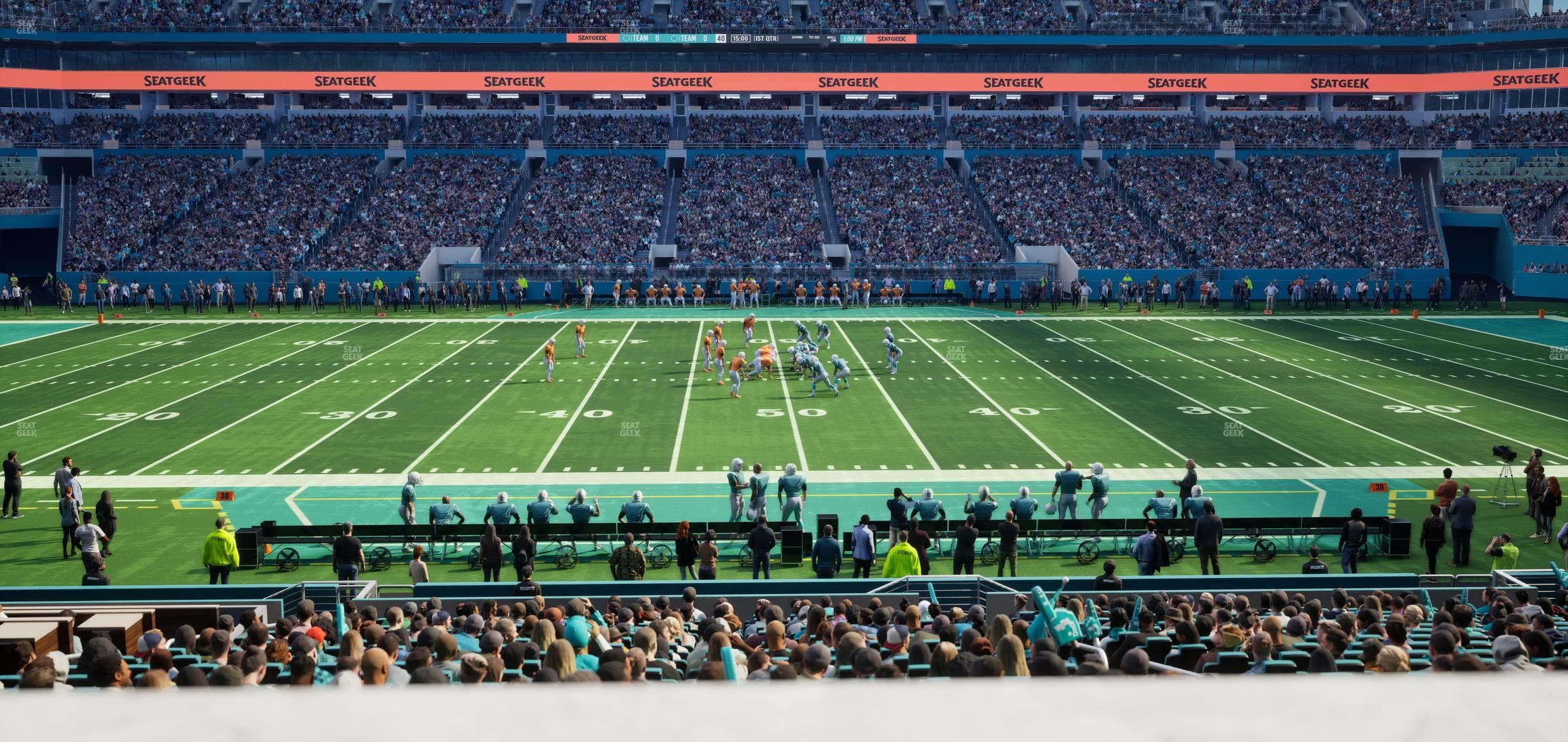 Hard Rock Stadium - Section The Nine Suite 4 Seat View