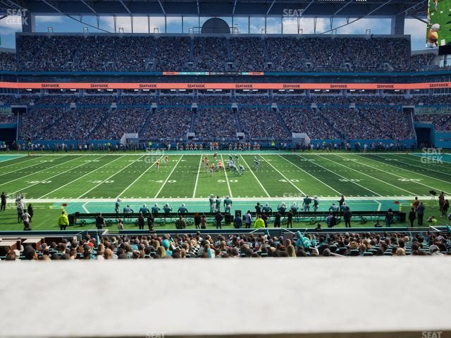 Hard Rock Stadium - Section The Nine Suite 4 Seat View