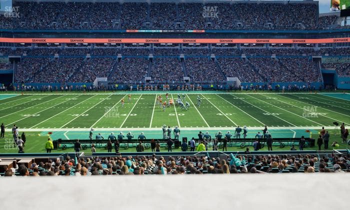 Hard Rock Stadium - Section The Nine Suite 4 Seat View